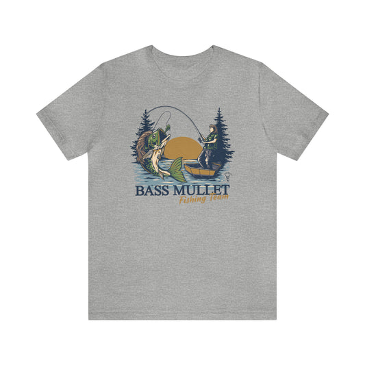 Bass Mullet Fishing Team Premium Tee