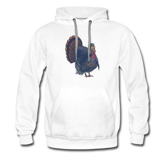 Turkey Mullet Premium Hoodie - white