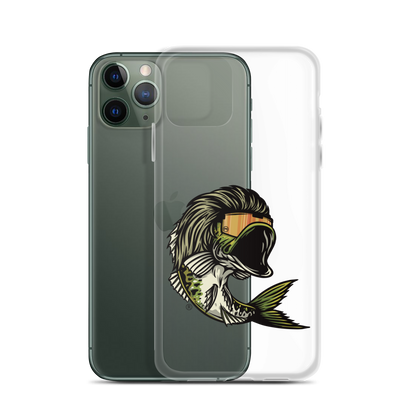 Bass Mullet iPhone Case - Clear