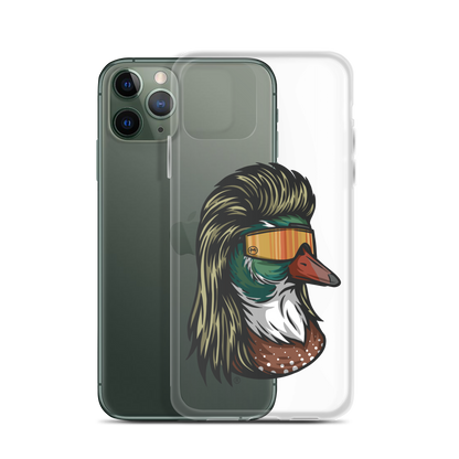 Duck Mullet iPhone Case - Clear