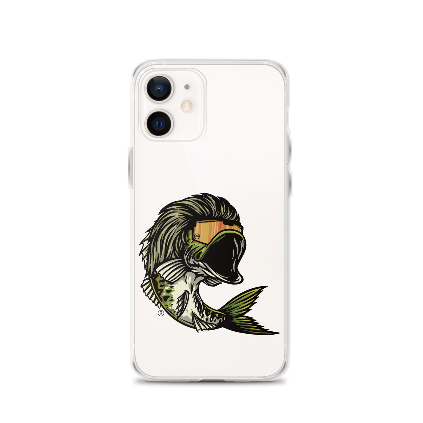 Bass Mullet iPhone Case - Clear