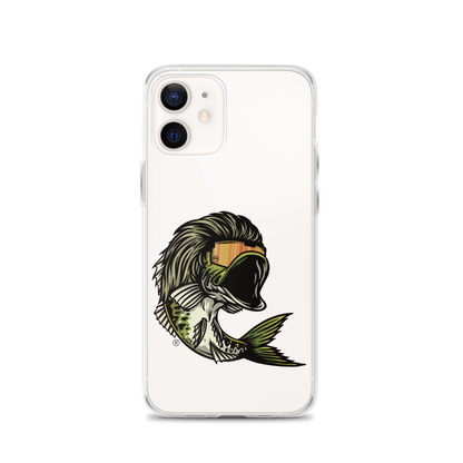 Bass Mullet iPhone Case - Clear