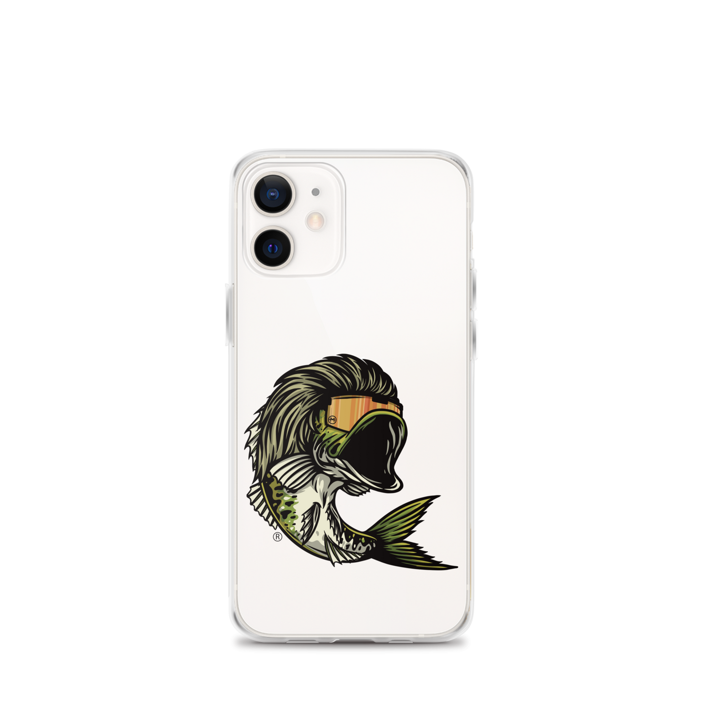 Bass Mullet iPhone Case - Clear
