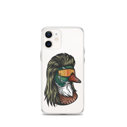 Duck Mullet iPhone Case - Clear