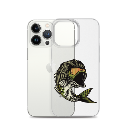 Bass Mullet iPhone Case - Clear