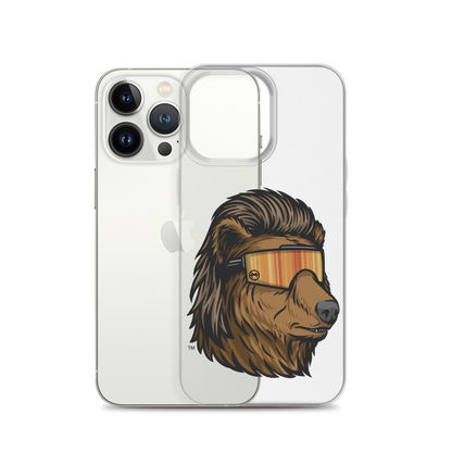 Bear Mullet iPhone Case - Clear