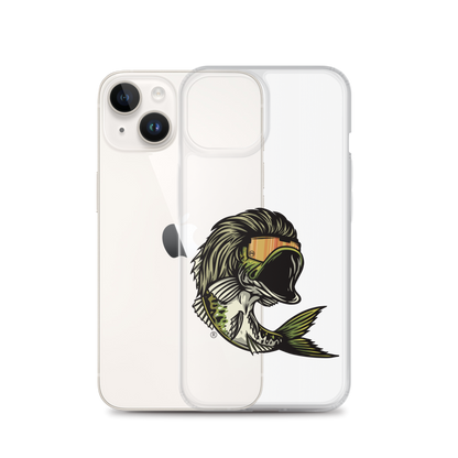 Bass Mullet iPhone Case - Clear