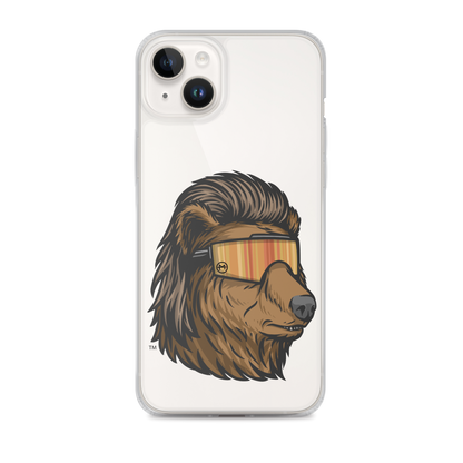 Bear Mullet iPhone Case - Clear