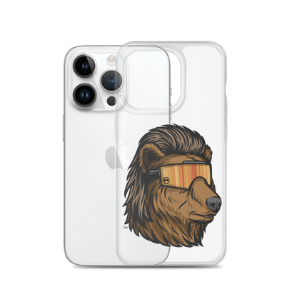 Bear Mullet iPhone Case - Clear