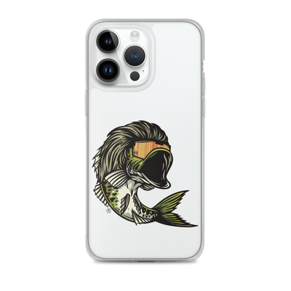 Bass Mullet iPhone Case - Clear
