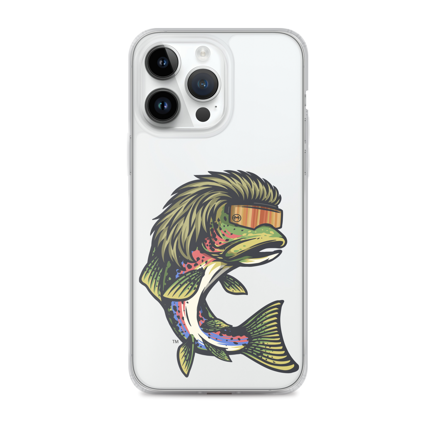 Trout Mullet iPhone Case - Clear