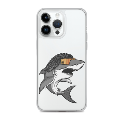Shark Mullet iPhone Case - Clear