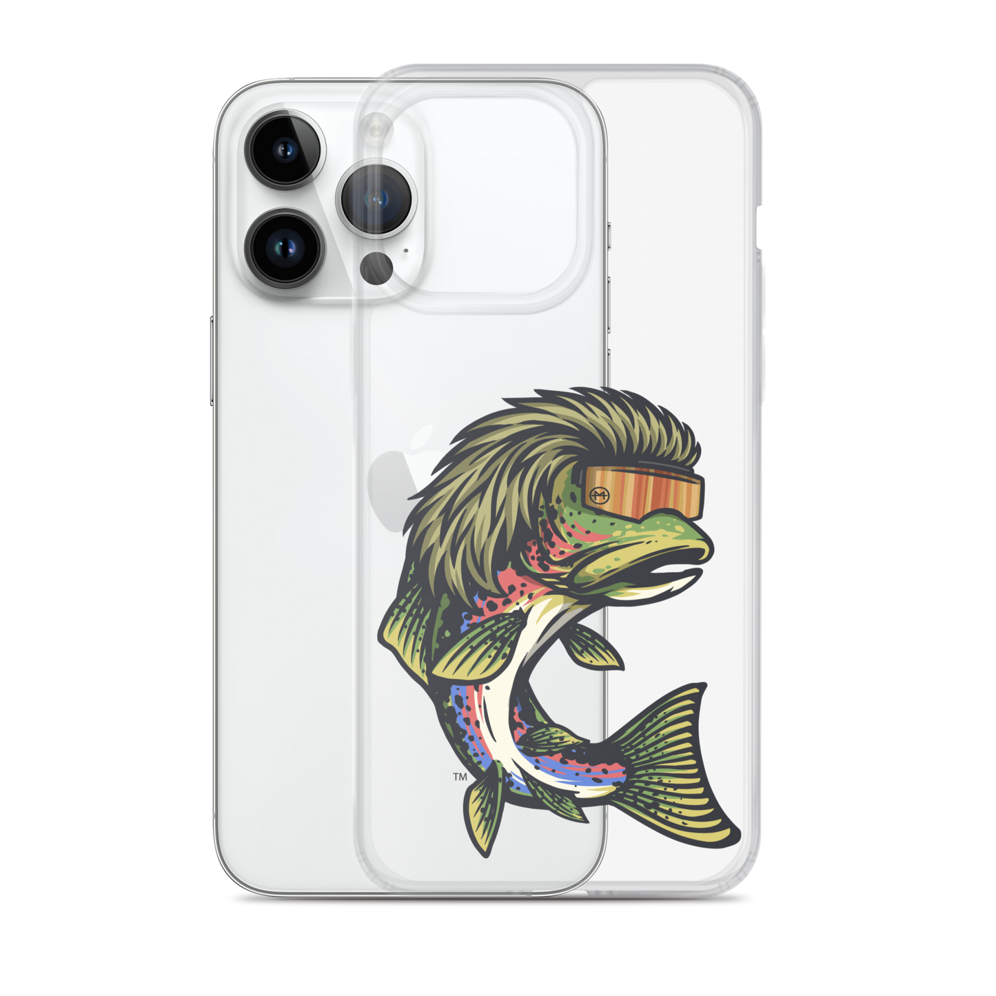 Trout Mullet iPhone Case - Clear