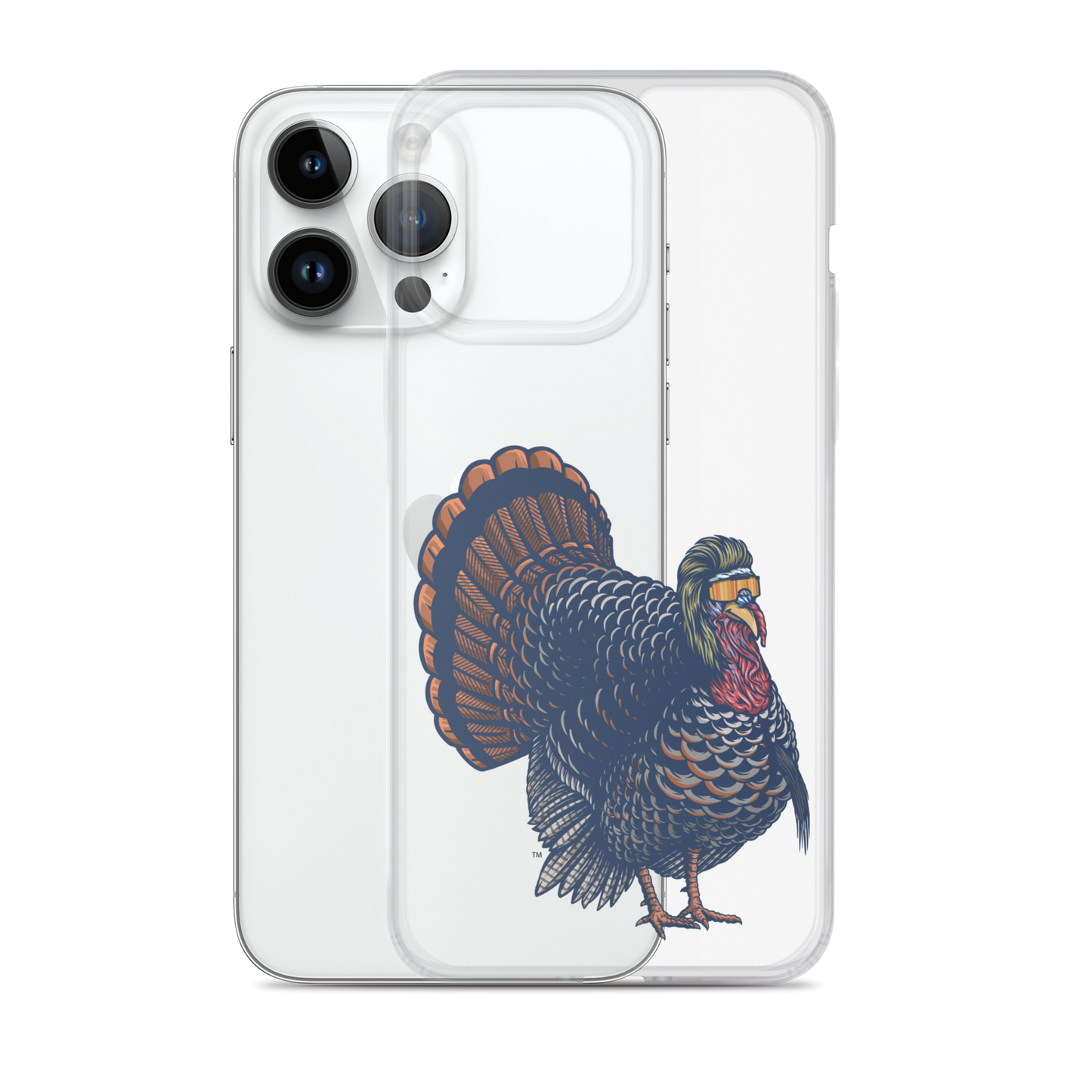 Turkey Mullet iPhone Case - Clear