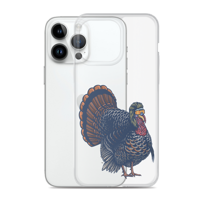 Turkey Mullet iPhone Case - Clear