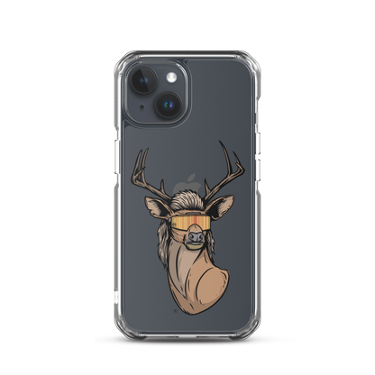 Deer Mullet 2.0 iPhone Case - Clear