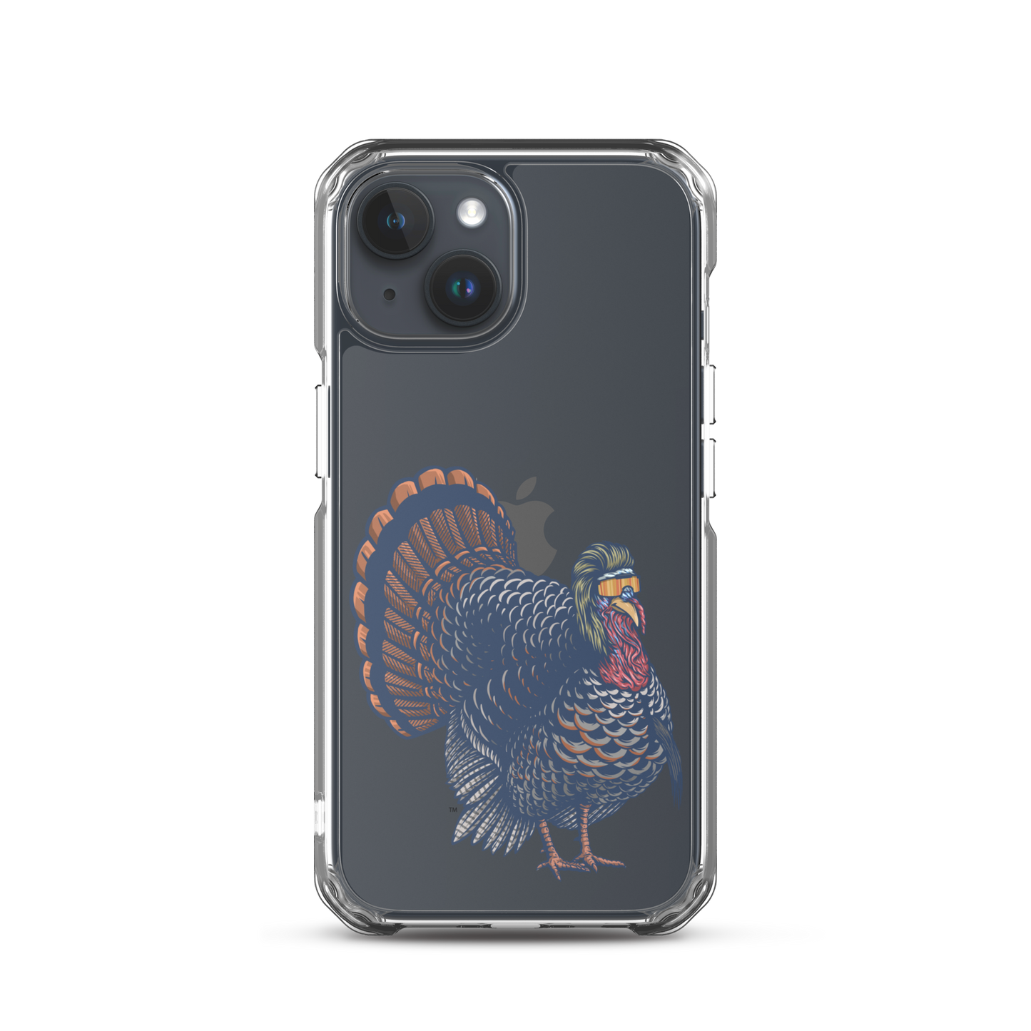 Turkey Mullet iPhone Case - Clear