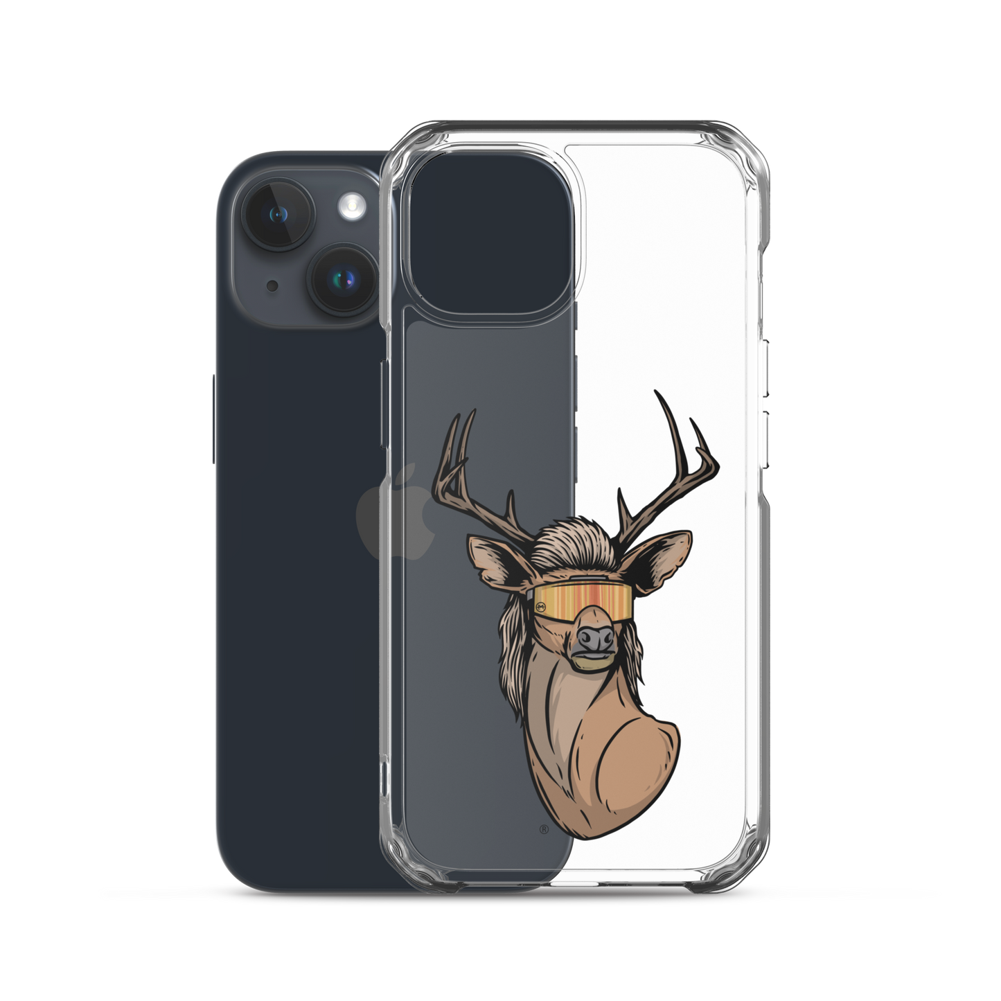 Deer Mullet 2.0 iPhone Case - Clear
