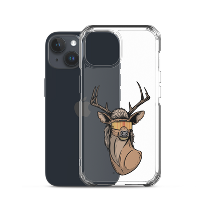 Deer Mullet 2.0 iPhone Case - Clear