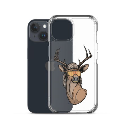 Deer Mullet 2.0 iPhone Case - Clear