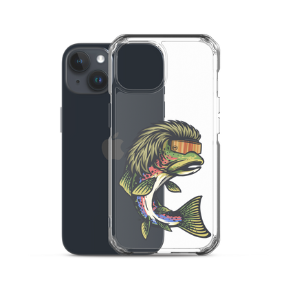 Trout Mullet iPhone Case - Clear