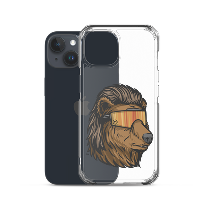 Bear Mullet iPhone Case - Clear