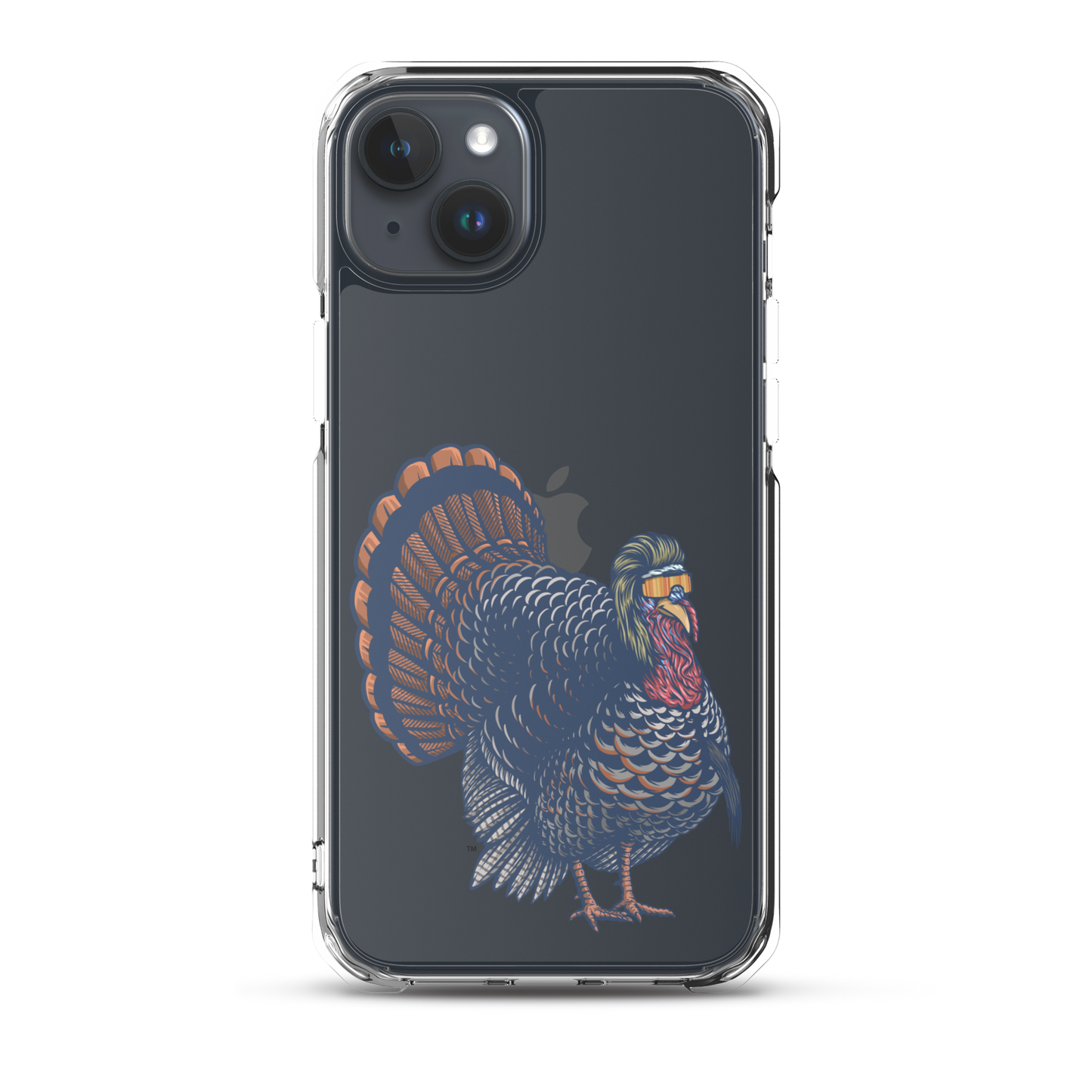 Turkey Mullet iPhone Case - Clear