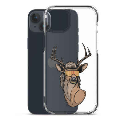 Deer Mullet 2.0 iPhone Case - Clear