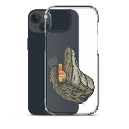 Gator Mullet iPhone Case - Clear