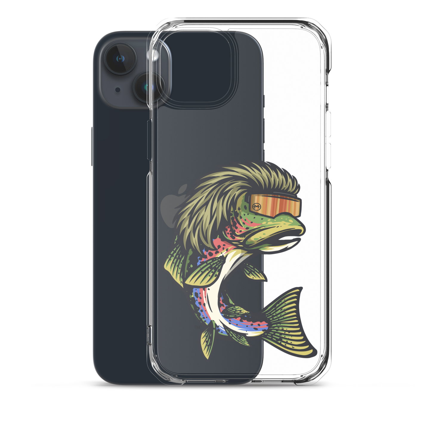 Trout Mullet iPhone Case - Clear