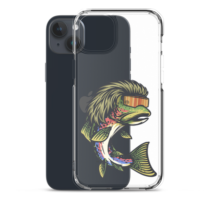 Trout Mullet iPhone Case - Clear