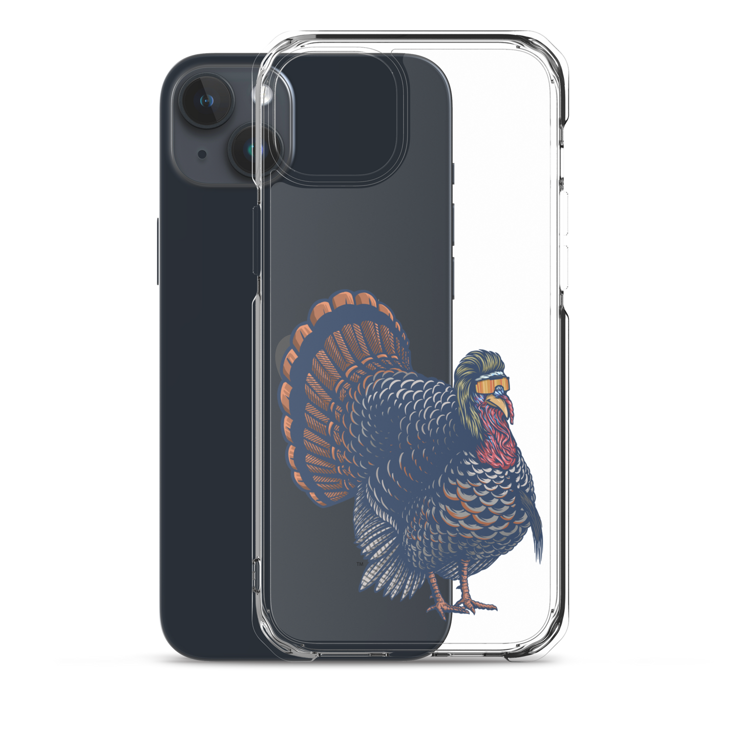 Turkey Mullet iPhone Case - Clear
