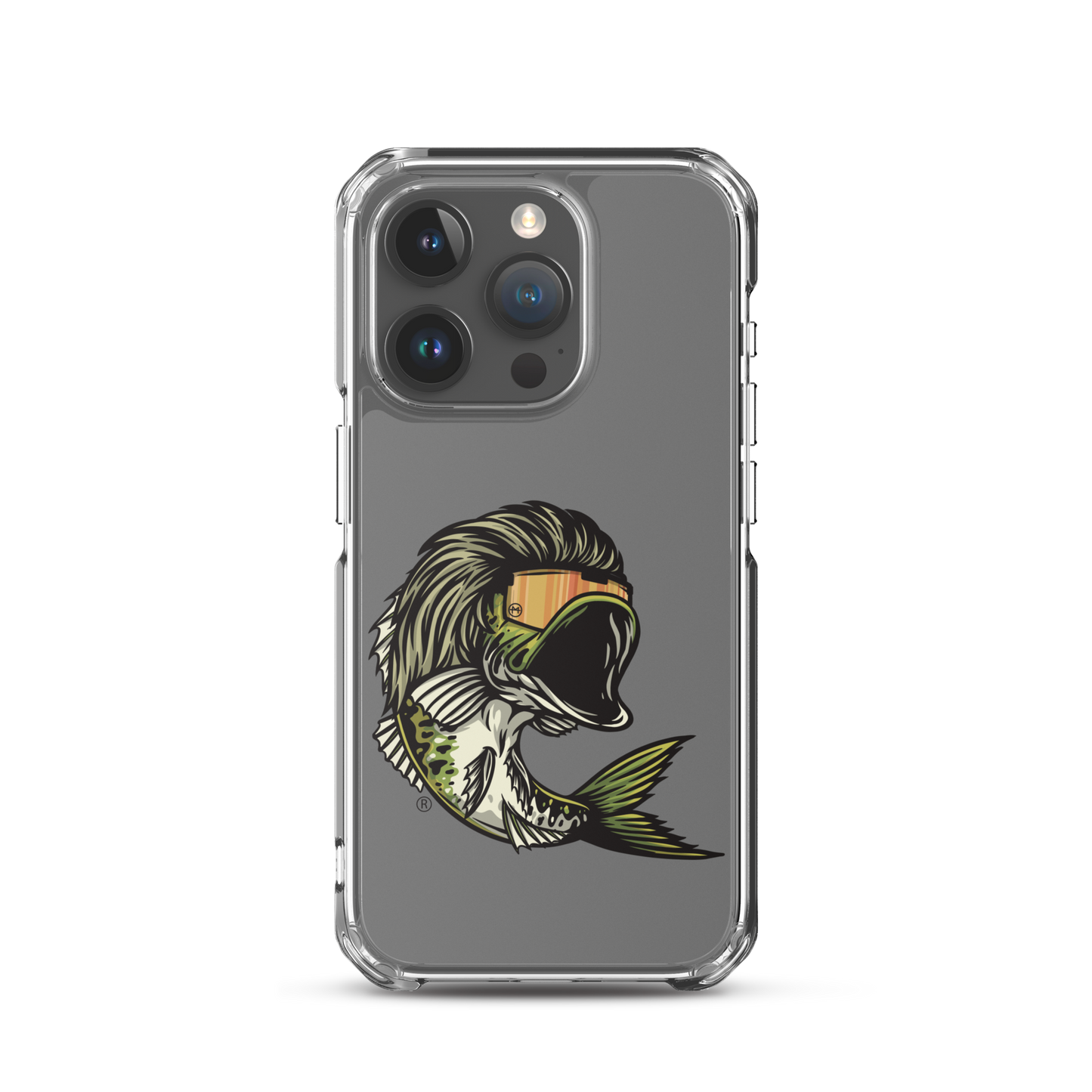 Bass Mullet iPhone Case - Clear