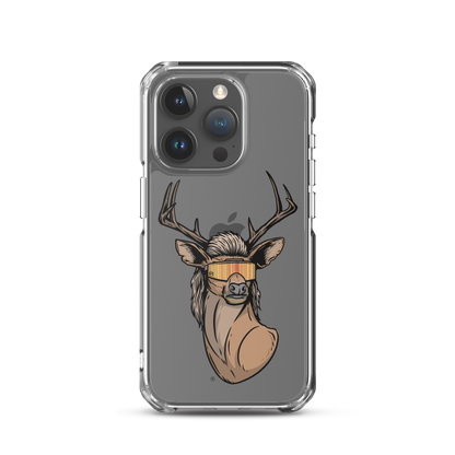Deer Mullet 2.0 iPhone Case - Clear
