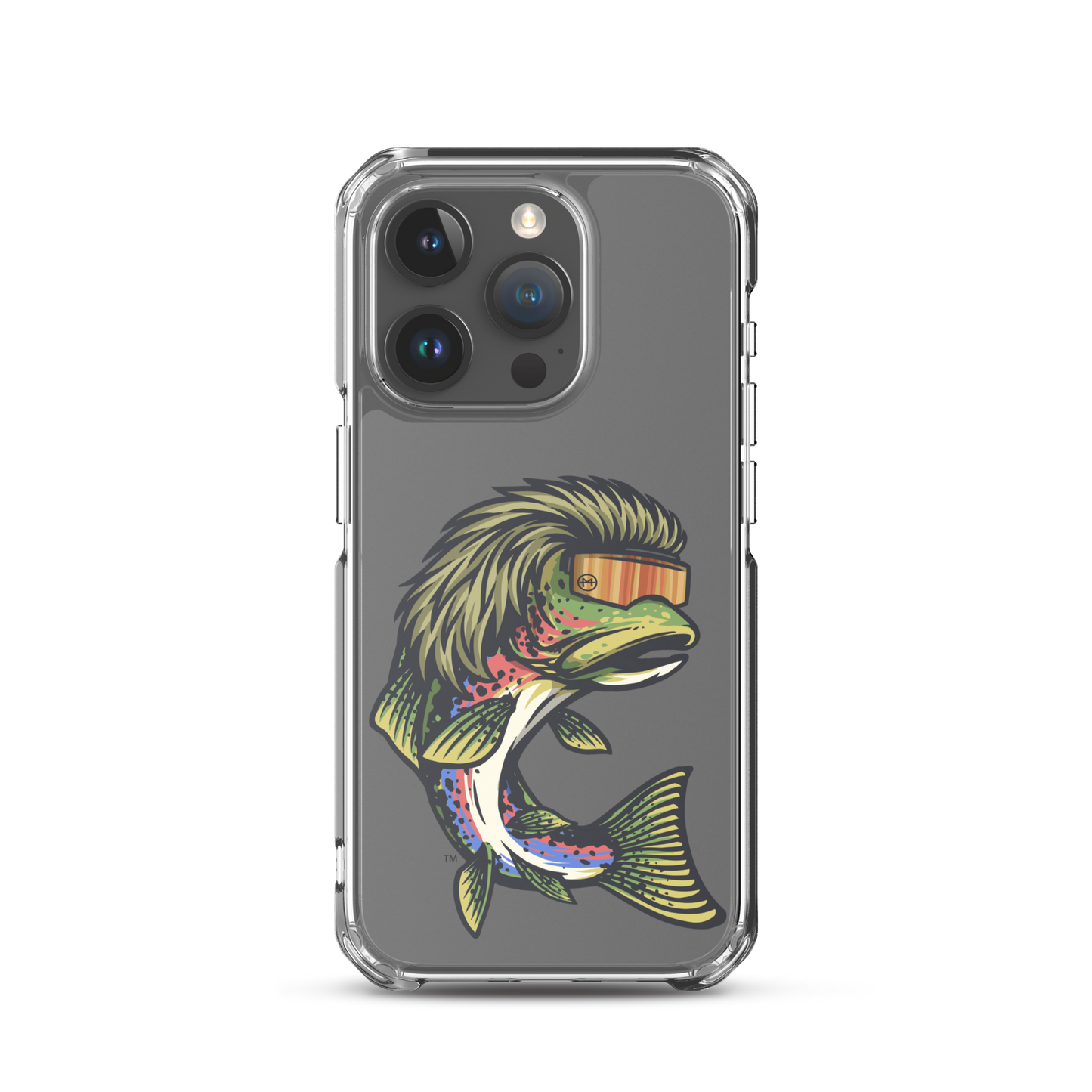 Trout Mullet iPhone Case - Clear