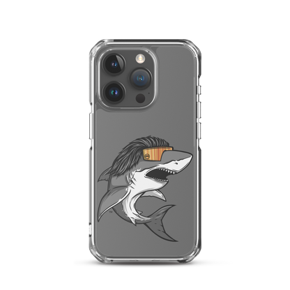 Shark Mullet iPhone Case - Clear