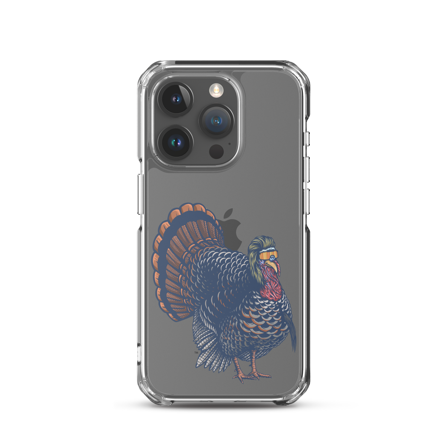 Turkey Mullet iPhone Case - Clear
