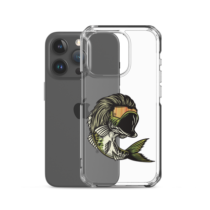 Bass Mullet iPhone Case - Clear