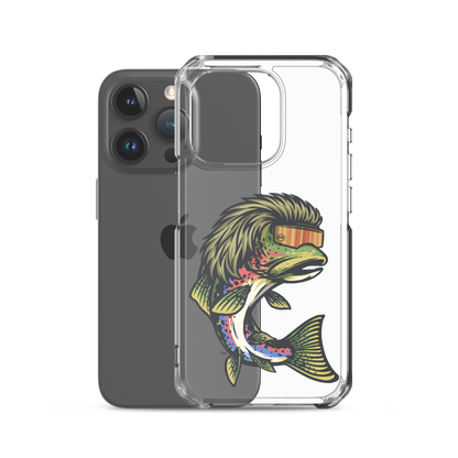 Trout Mullet iPhone Case - Clear