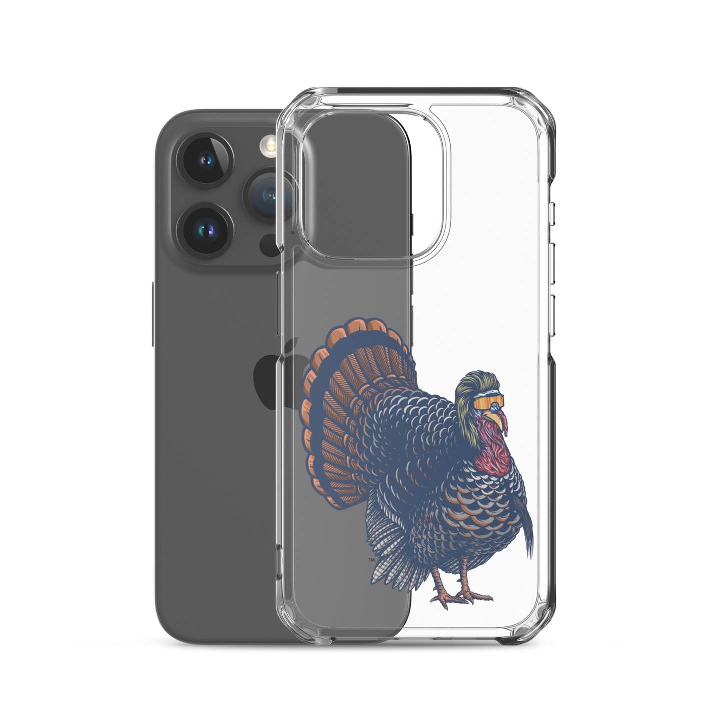 Turkey Mullet iPhone Case - Clear