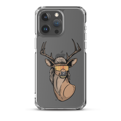 Deer Mullet 2.0 iPhone Case - Clear