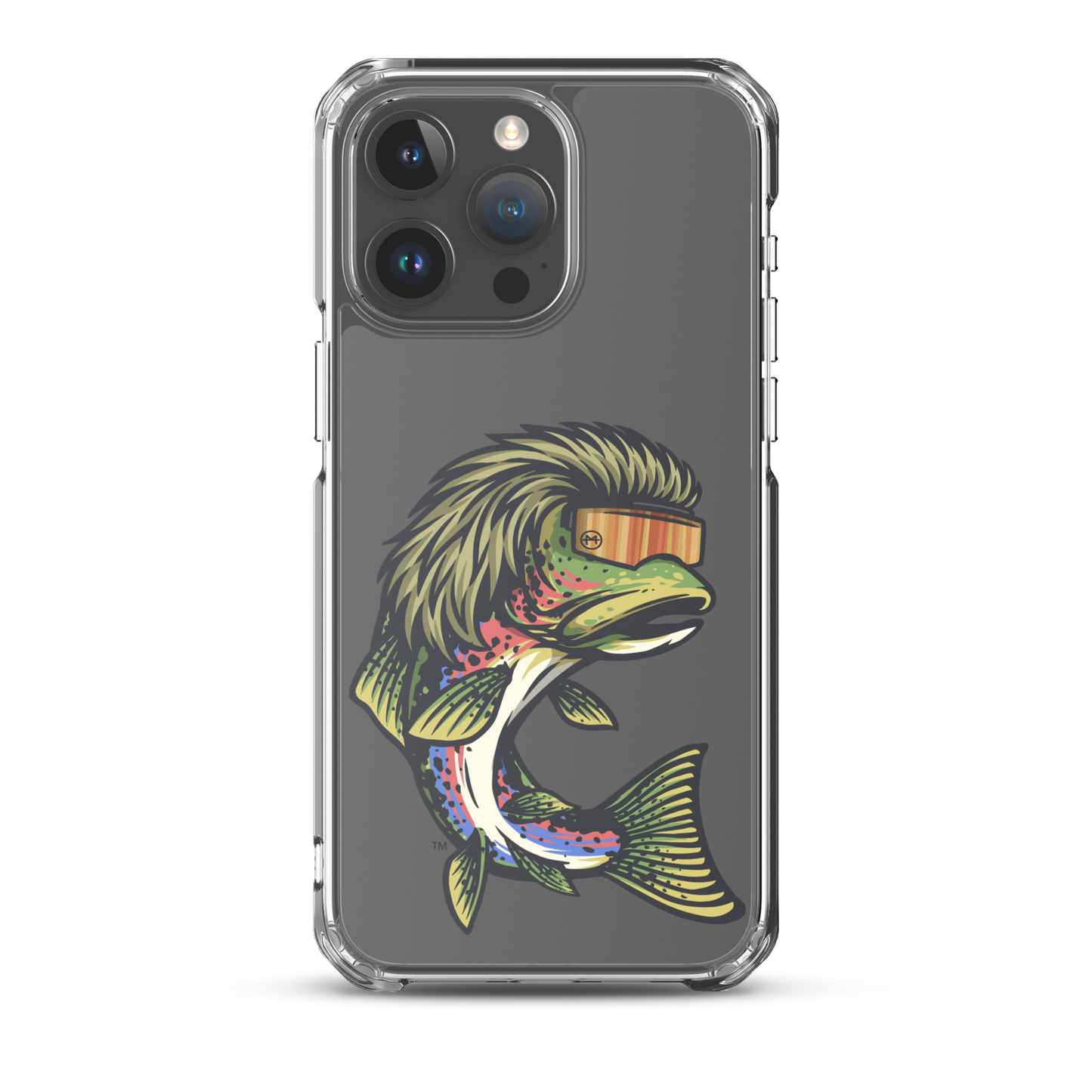 Trout Mullet iPhone Case - Clear