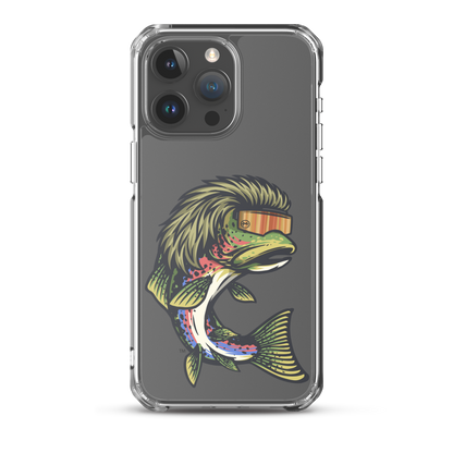 Trout Mullet iPhone Case - Clear