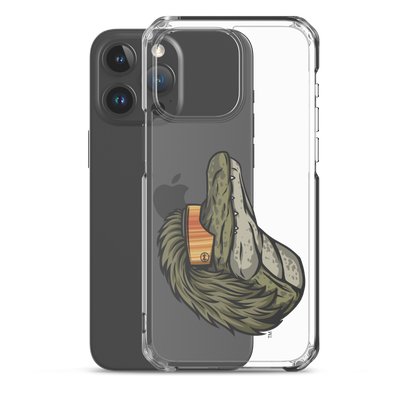 Gator Mullet iPhone Case - Clear