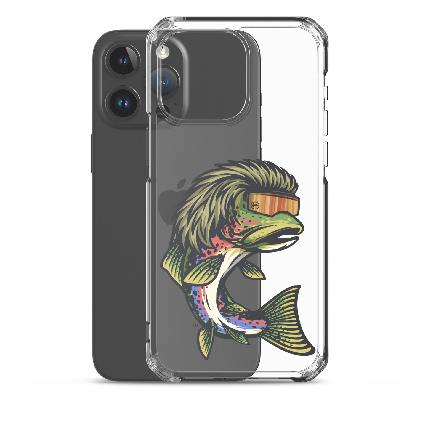 Trout Mullet iPhone Case - Clear