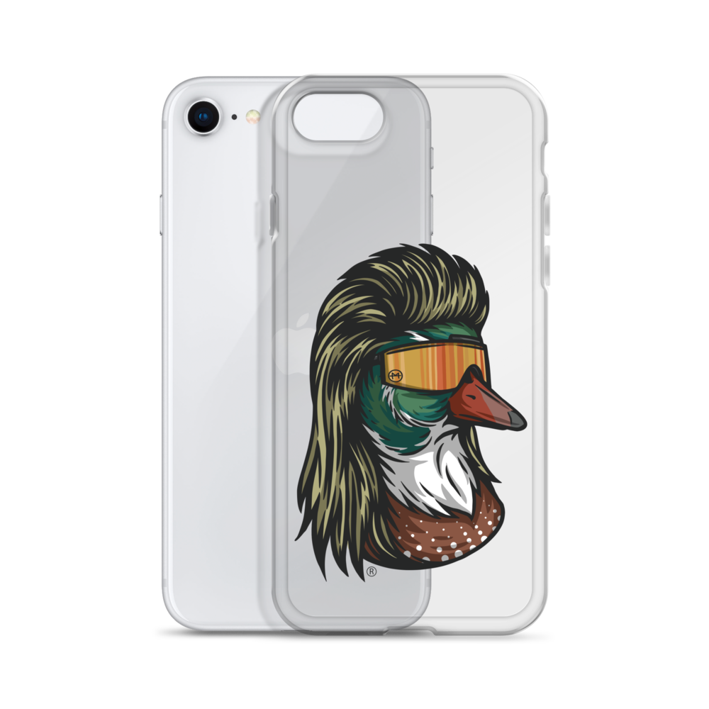 Duck Mullet iPhone Case - Clear
