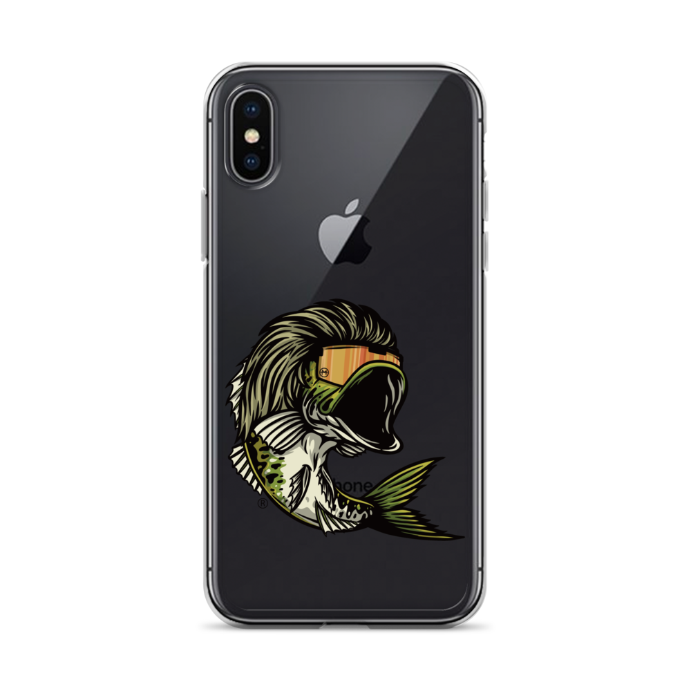 Bass Mullet iPhone Case - Clear