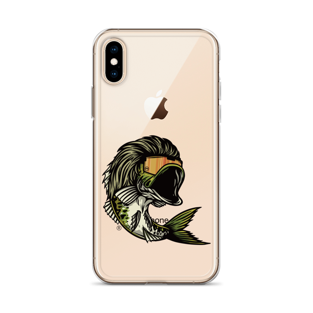 Bass Mullet iPhone Case - Clear
