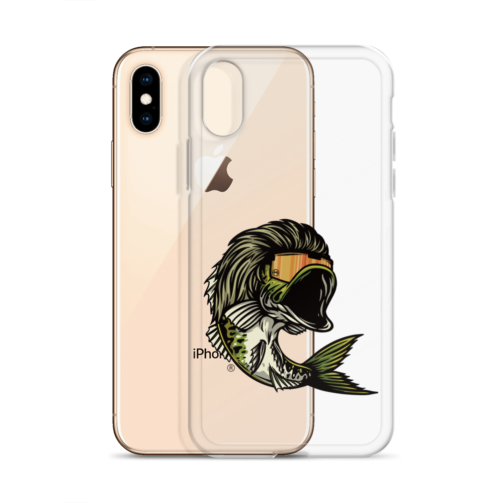 Bass Mullet iPhone Case - Clear