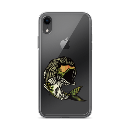 Bass Mullet iPhone Case - Clear